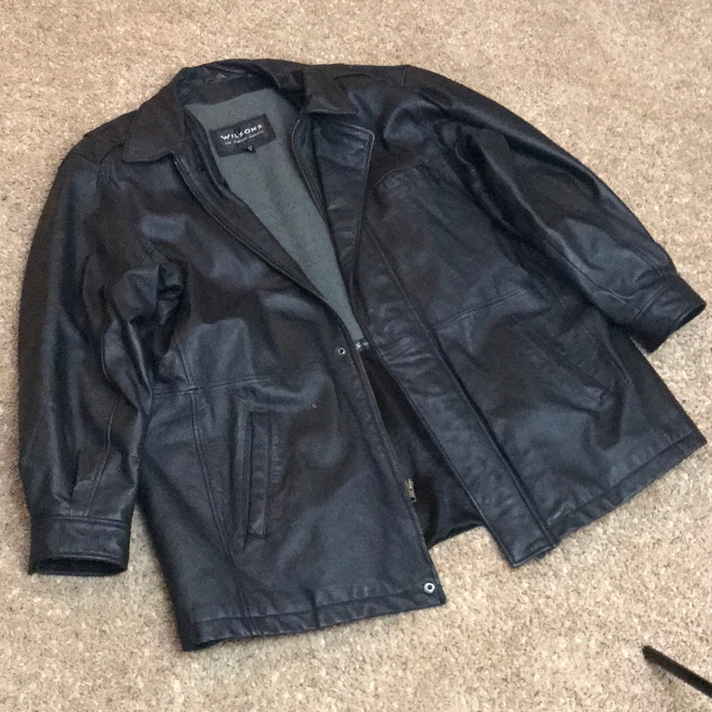 Wilson leather Coat